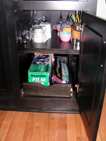 Rollouts - Olathe Kansas - full extension ball-bearing drawer glides